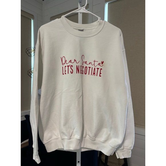 Women's Gildan Sweatshirt, Size Medium, Christmas - Picture 2 of 3